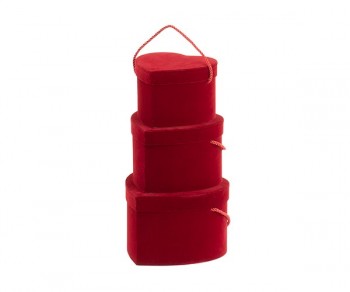 SET. 3 SCATOLE CUORE...