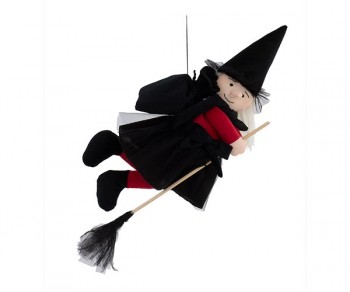 BEFANA VOLANTE NERA/ROSSA...