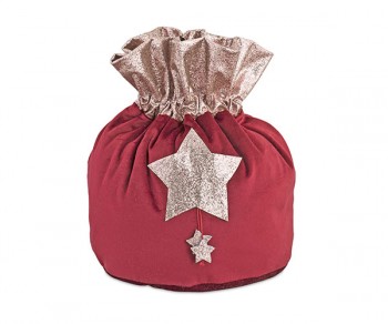 SACCOCCIO BORDEAUX/GLITTER...