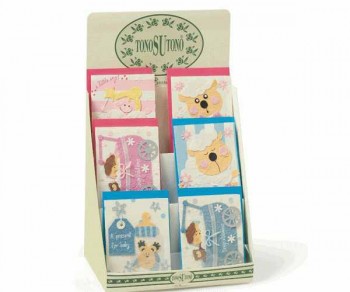 BIGLIETTO BABY ROSA-CELESTE...