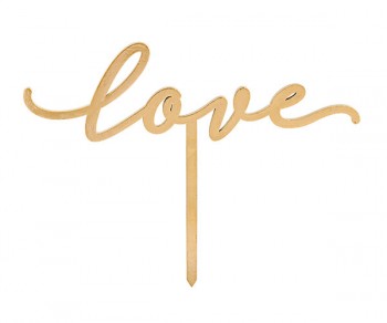 STICK LOVE LEGNO ORO...