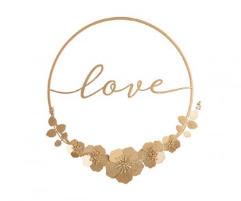 CERCHIO ORO GLITTER-LOVE...