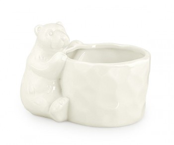 VASETTO C/ORSO POLARE (H.105)