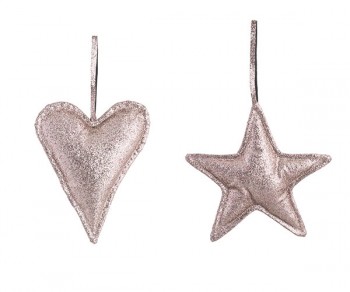 STELLA/CUORE GLIT.ROSA...