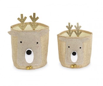 SET.2 CONTENITORI RENNA...
