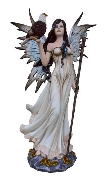 Sujet fée avec aigle...