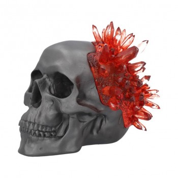 Garnet Crystal Skull 17.6cm
