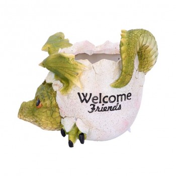 Welcome Friends Pot 17cm
