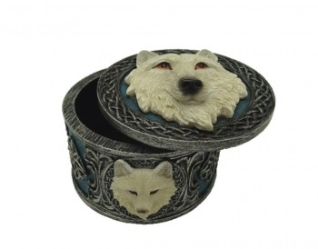 Caixa Do Lobo Branco 8*6...