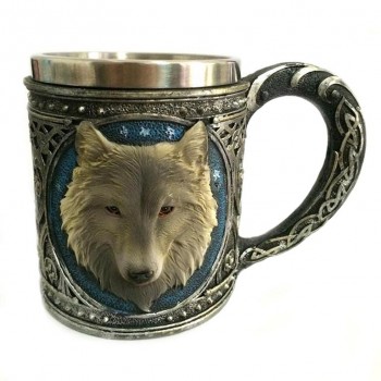 Caneca Do Lobo 15,4*10,8...