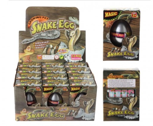 Sujet oeuf Serpent Cobra 