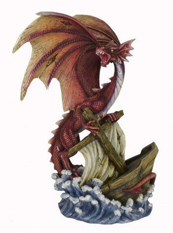 Sujet dragon rouge sur...