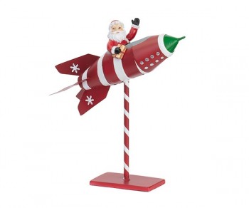 BABBO NATALE SU MISSILE...