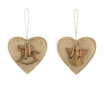 DECORAZIONE SVEGLIA LEGNO...