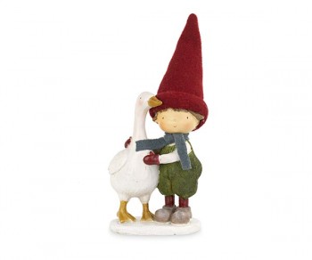 BAMBINO C/CAPPELLO ROSSO...