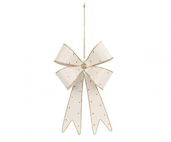 FIOCCO METALLO BIANCO/ORO...