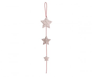FILO 3 STELLE GLITTER ROSA...