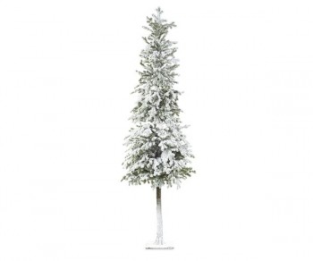 PINO CON NEVE E BASE FERRO...