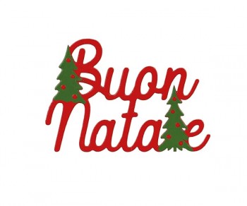 DECO BUON NATALE ROSSO...