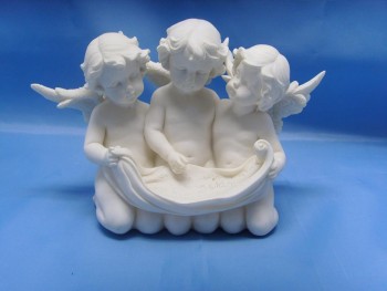Estatueta De 3 Anjos...