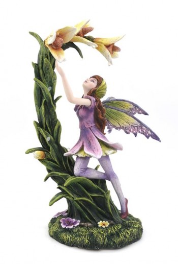 Tema Fada Com Flor...