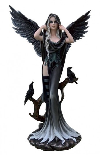Anjo Negro Com Corvos...