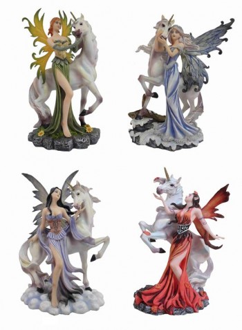 Fada Com Unicórnio 4...