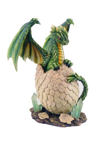 Dragão colorido com ovo...