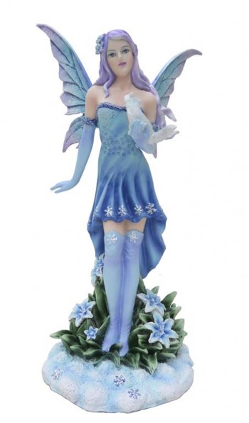 Fada Azul Com Raposa 15*27...