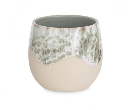 PORTAVASO SMALTO VERDE   