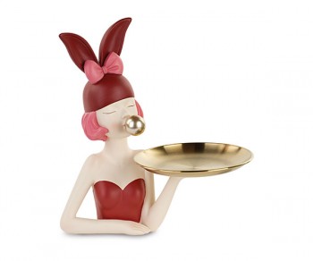 BUSTO PIN-UP GIRL ROSSA...