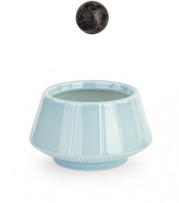 VASO AZZURRO Ø150xh85...