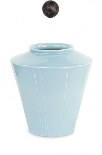 VASO AZZURRO Ø195xh205...