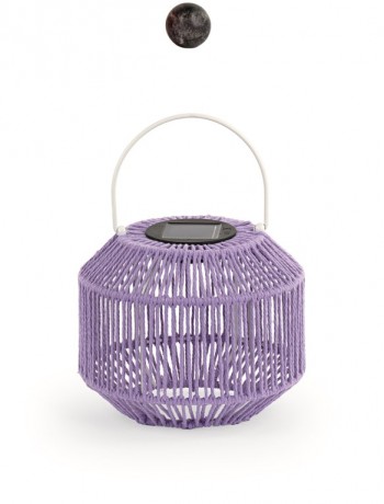 LANTERNA SOLARE VIOLA...