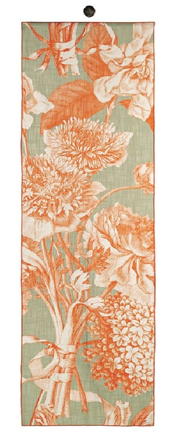 RUNNER TOILE ARANC./SALVIA...