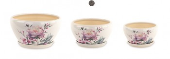 S/3 CACHEPOTS HANAMI...