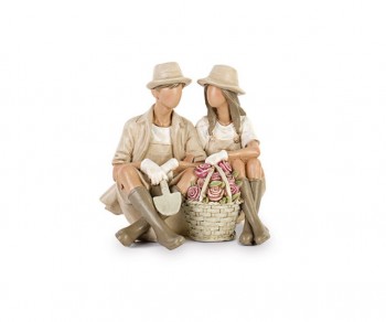 COPPIA SEDUTA C/CESTINO...