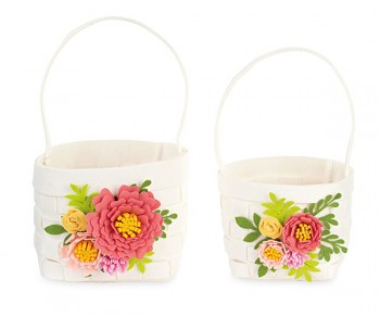 SET 2 SECCHIELLI C/FIORI...