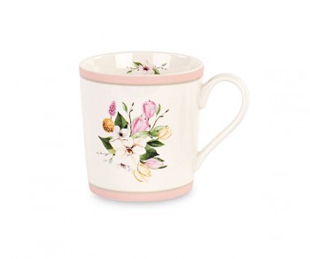 MUG FIORI C/SCATOLA Ø90xh92...