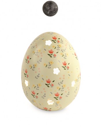 UOVO FLOREALE C/LED h210...