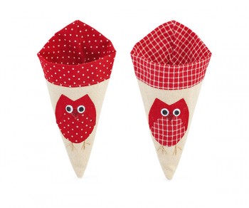 CONO C/GUFO ROSSO ASS. 180...