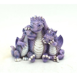 Sujet 3 dragons violets f