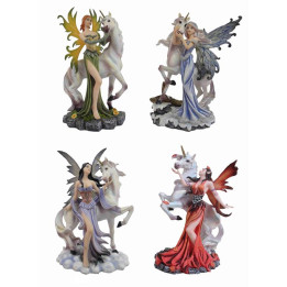 Fée avec licorne 4 modèle