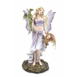 Sujet fée avec dragons co