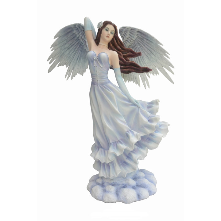 Sujet ange blanche 46*54,