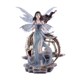 Sujet fée avec dragon squ