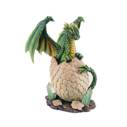 Sujet dragon couleur avec