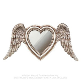 Wing Heart Mirror