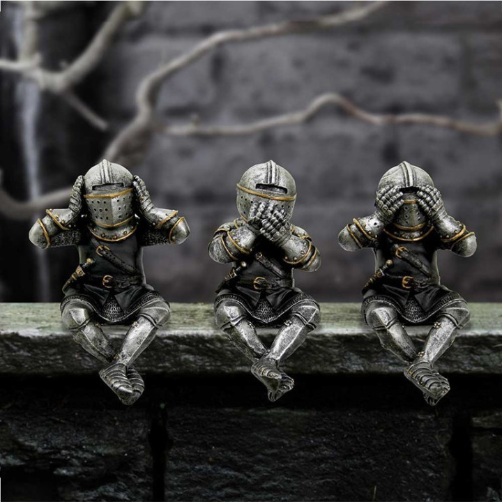 Three Wise Knights (Shelf