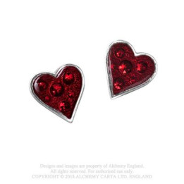 Hearts Blood Studs